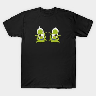 Kang and Kodos Laughing T-Shirt